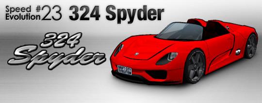 「SPEED EVOLUTION #23~324 Spyder~」実装